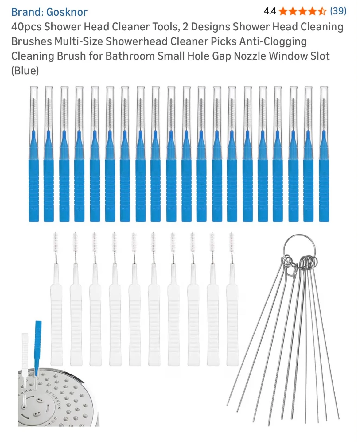 Shower Head Cleaner