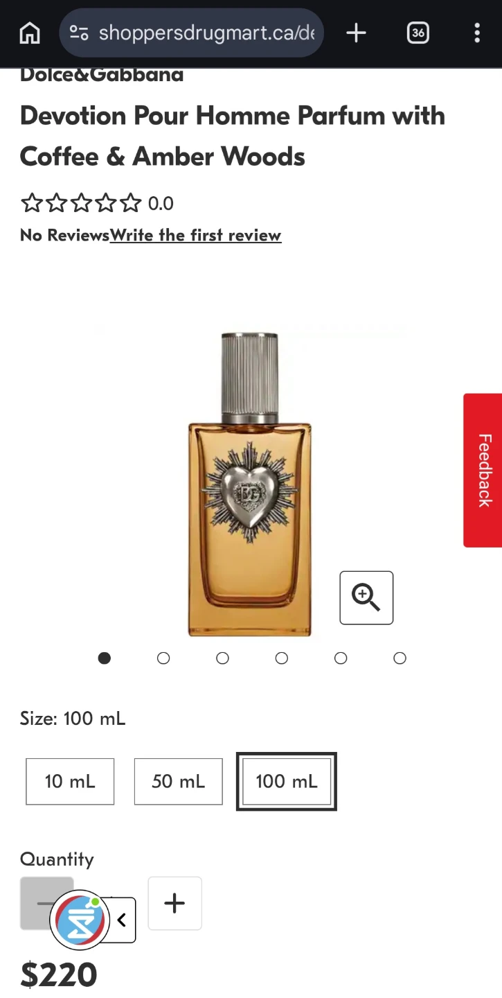 (Retails: $220) Dolce & Gabbana - Devotion pour homme Parfum - photo 2