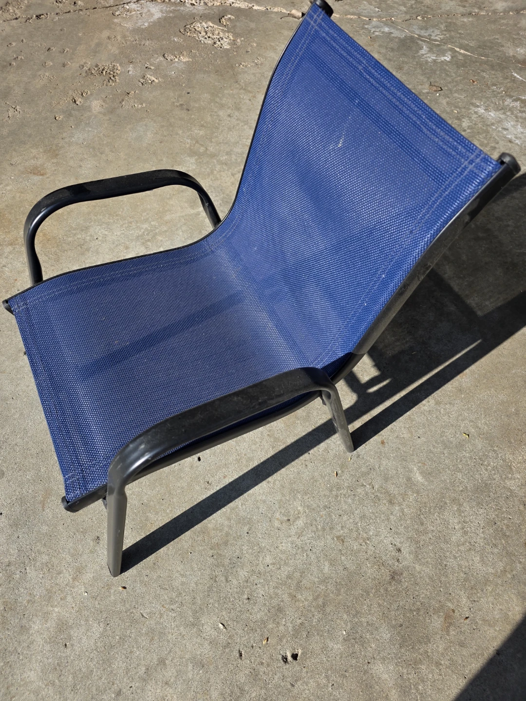 Kids Blue Outdoor Chair