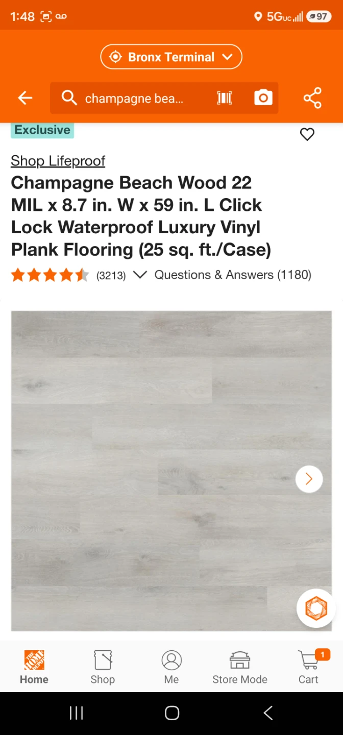 Champage beach wood XL Vinyl Plank Flooring - photo 2