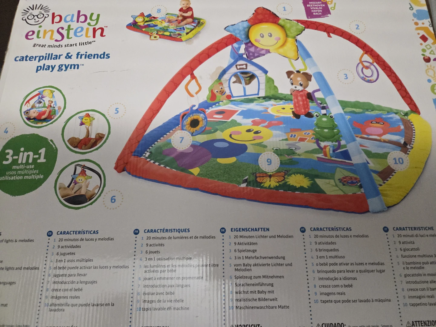 Baby Einstein Caterpillar & Friends Play Gym - photo 3