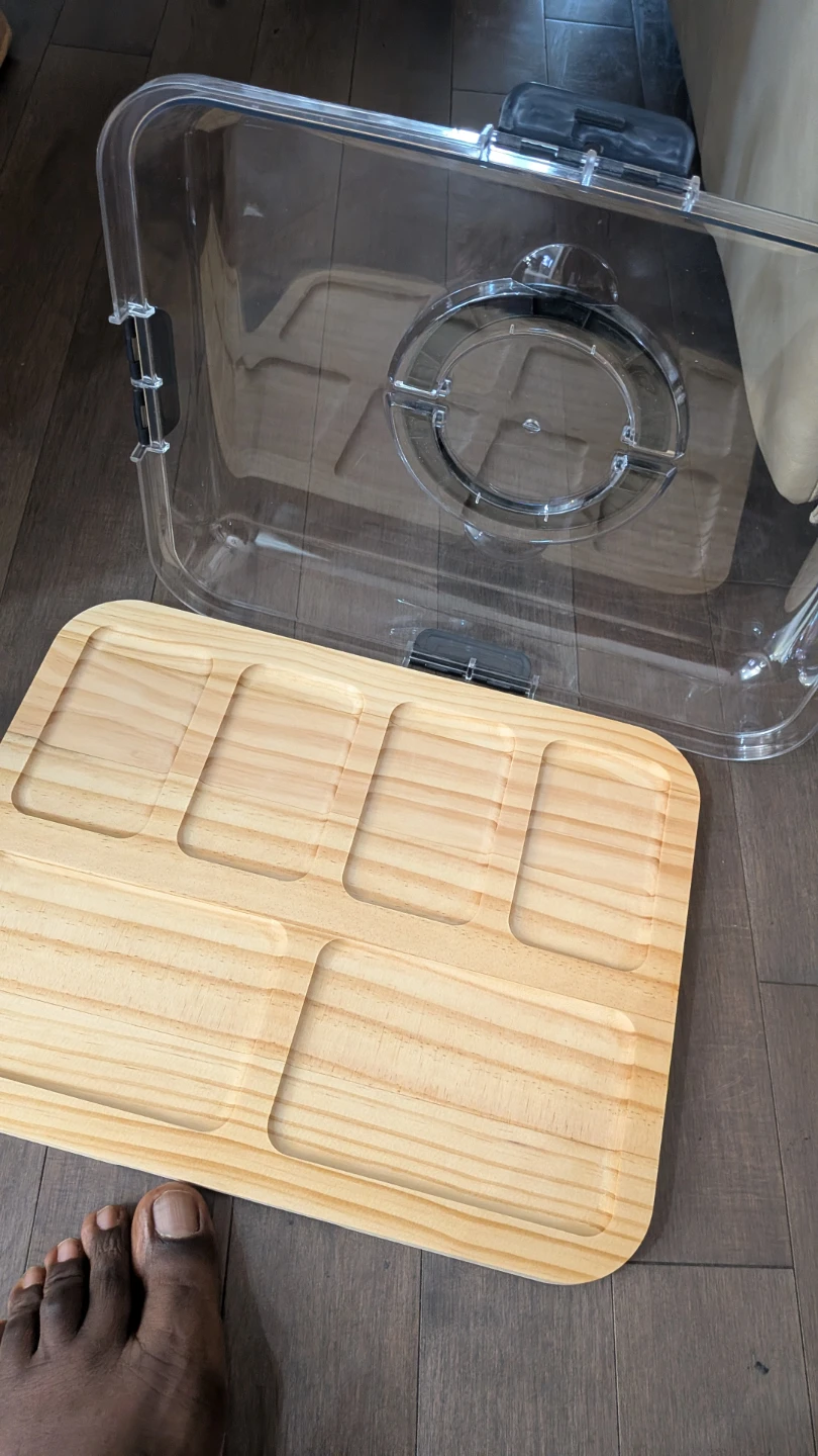 Charcuterie Board with Lid