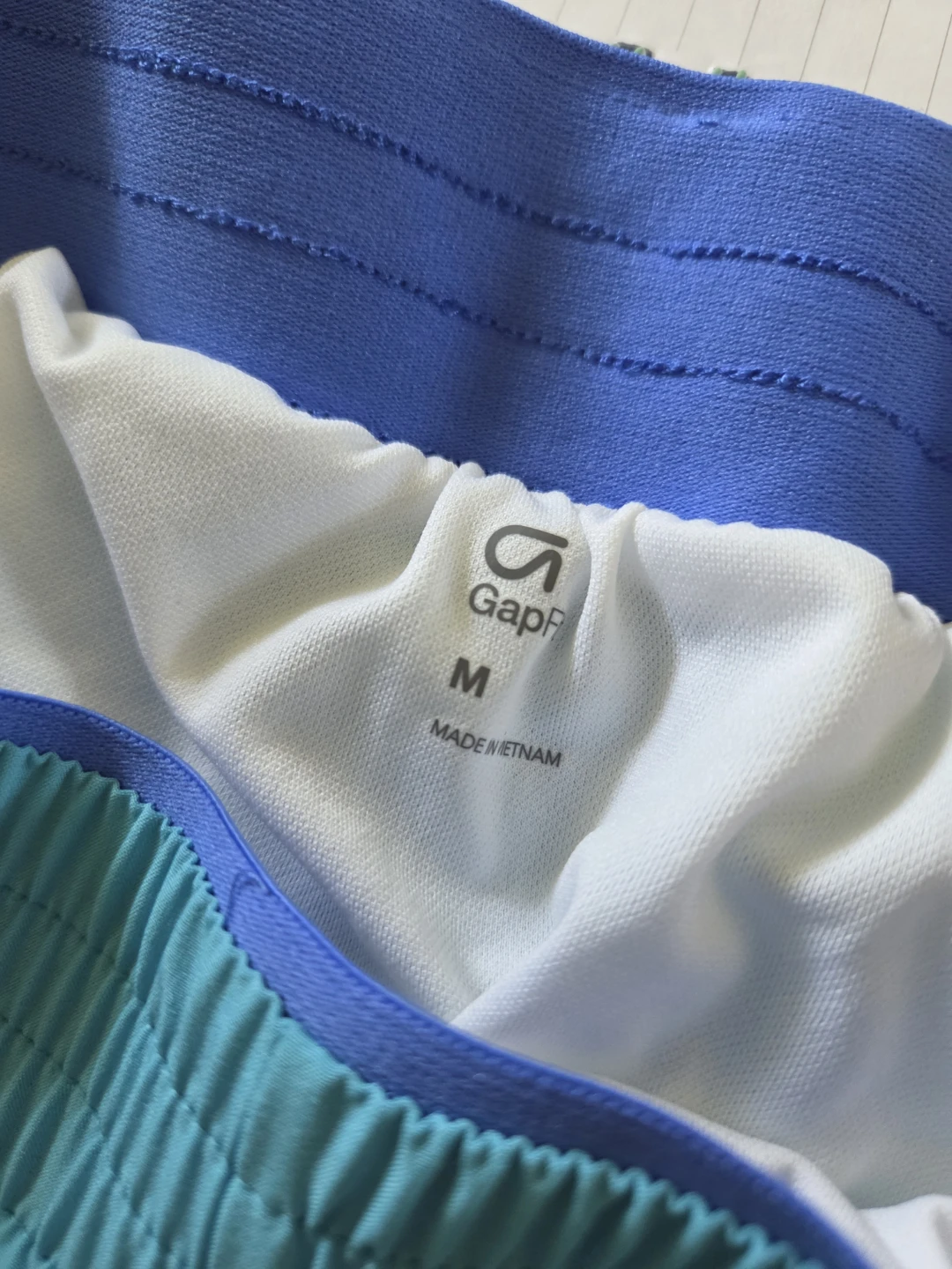 Gap Athletic Shorts - Women's Size Medium - Teal Blue - photo 2