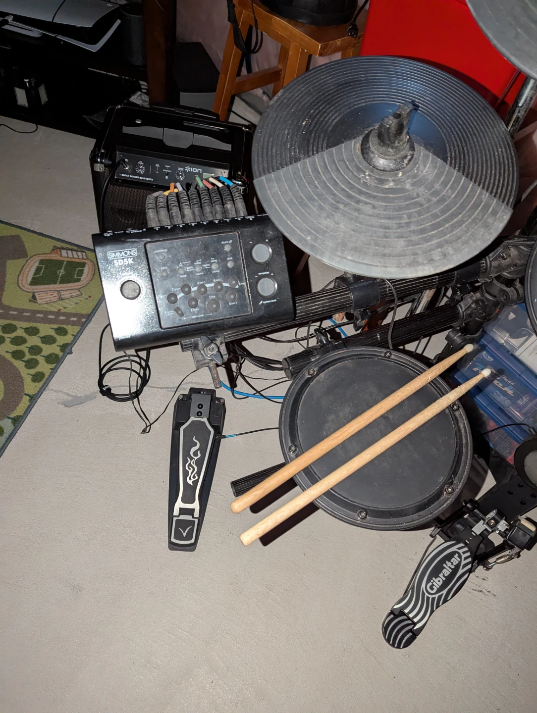 Simmons SD5K Electronic Drum Kit - photo 4