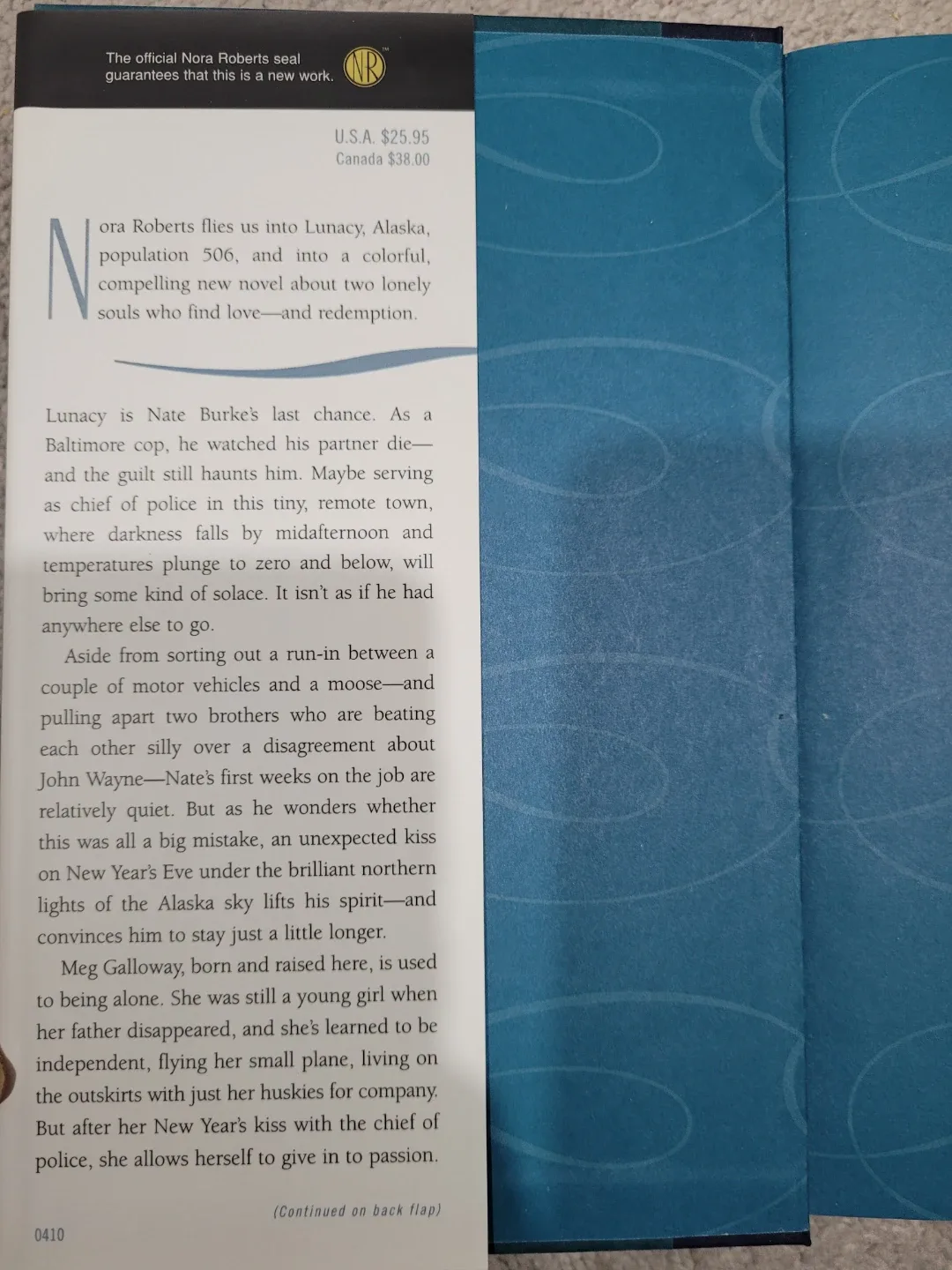 Nora Roberts Northern Lights hardcover - photo 2