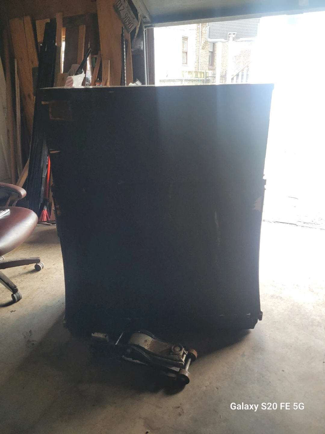 Vintage Black Dresser with Gold Trim - photo 3