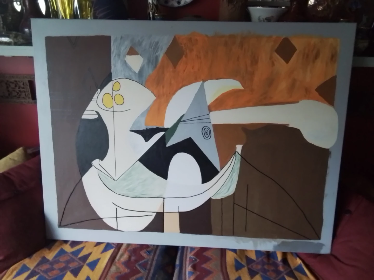 PABLO PICASSO CUBIST COMPOSITION UP FOR BID