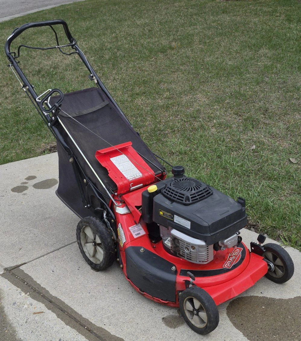 Gravely Red Lawn Mower - photo 3