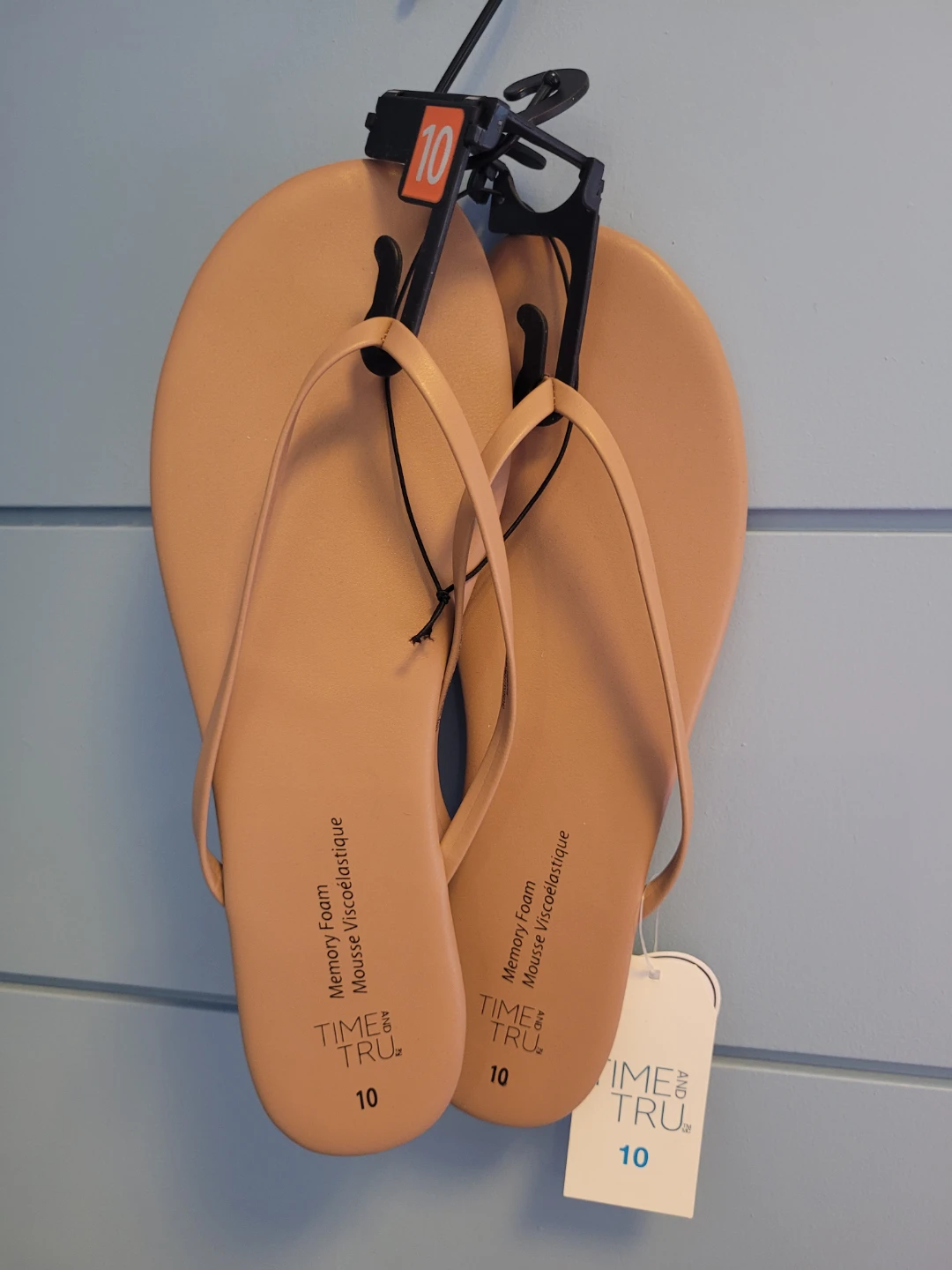 Time and Tru Women's Sandals (Size 10) - NEW!!!