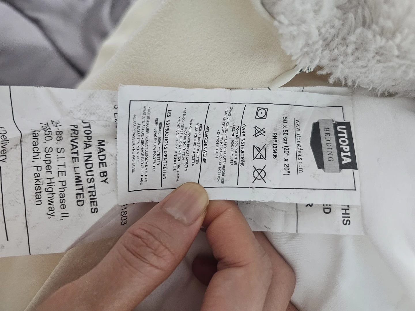 Utopia Bedding cushions 2sets - photo 5