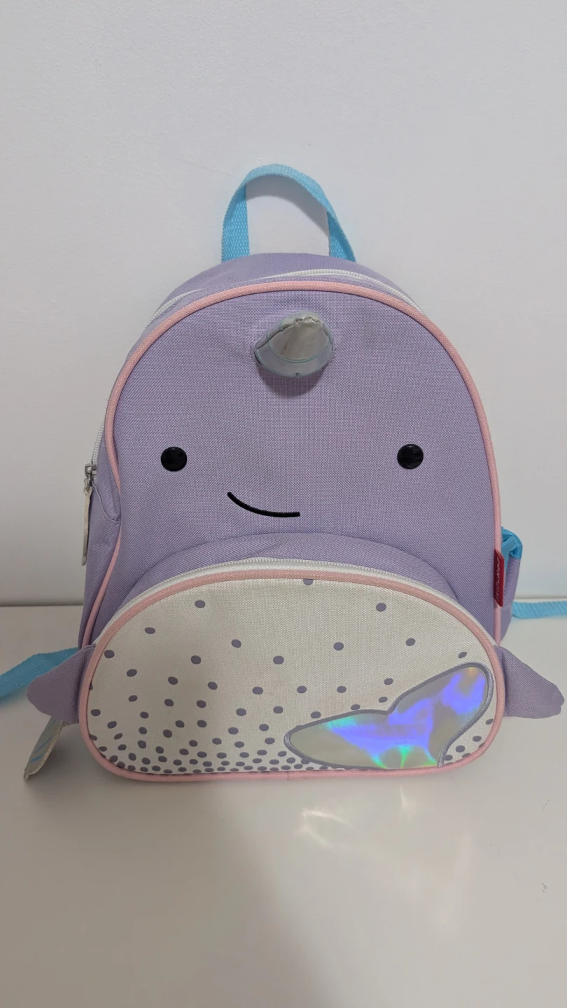 Skip Hop Zoo Narwhal Mini Backpack