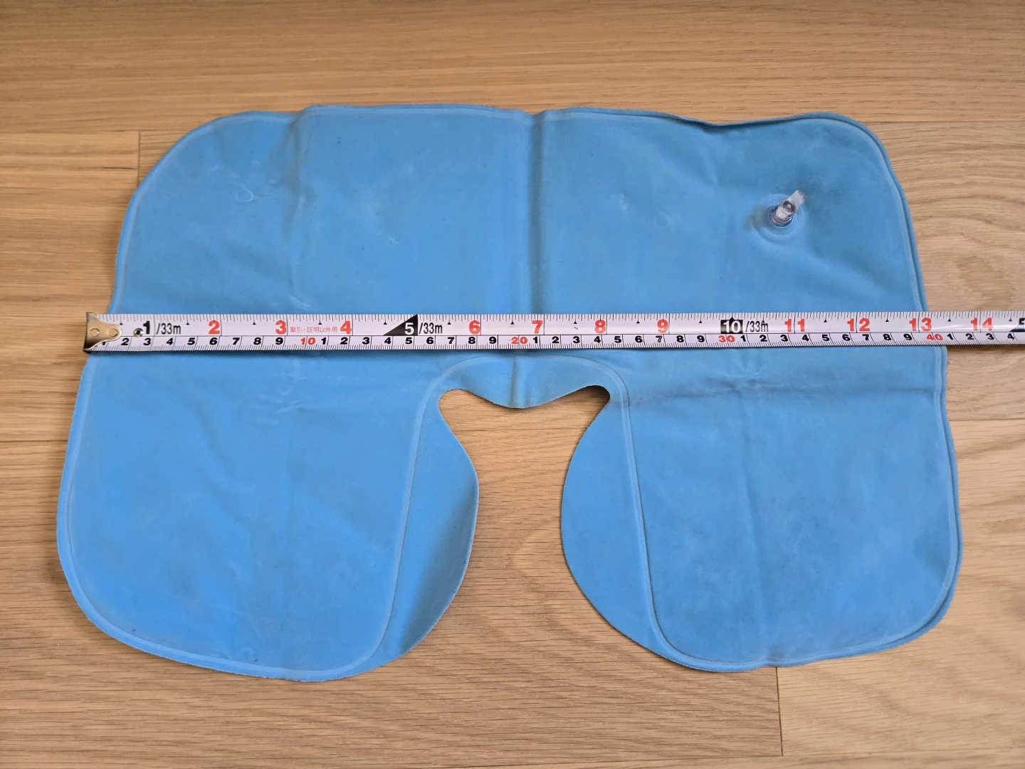 Blue Inflatable Travel Neck Pillow - photo 3