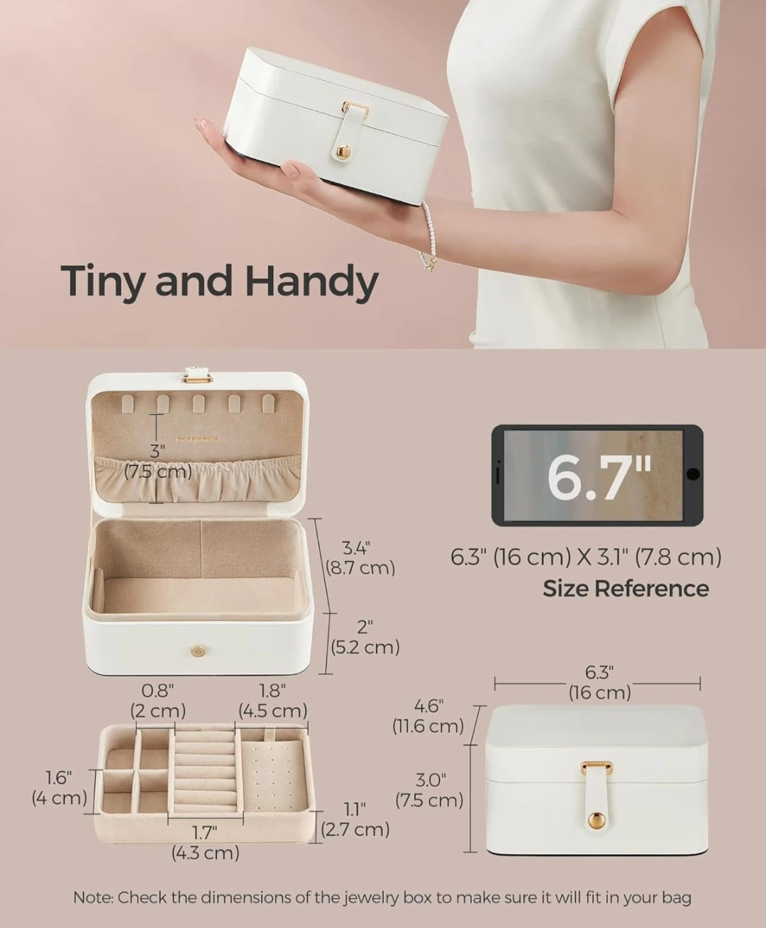 White Jewelry Box Organizer - photo 2