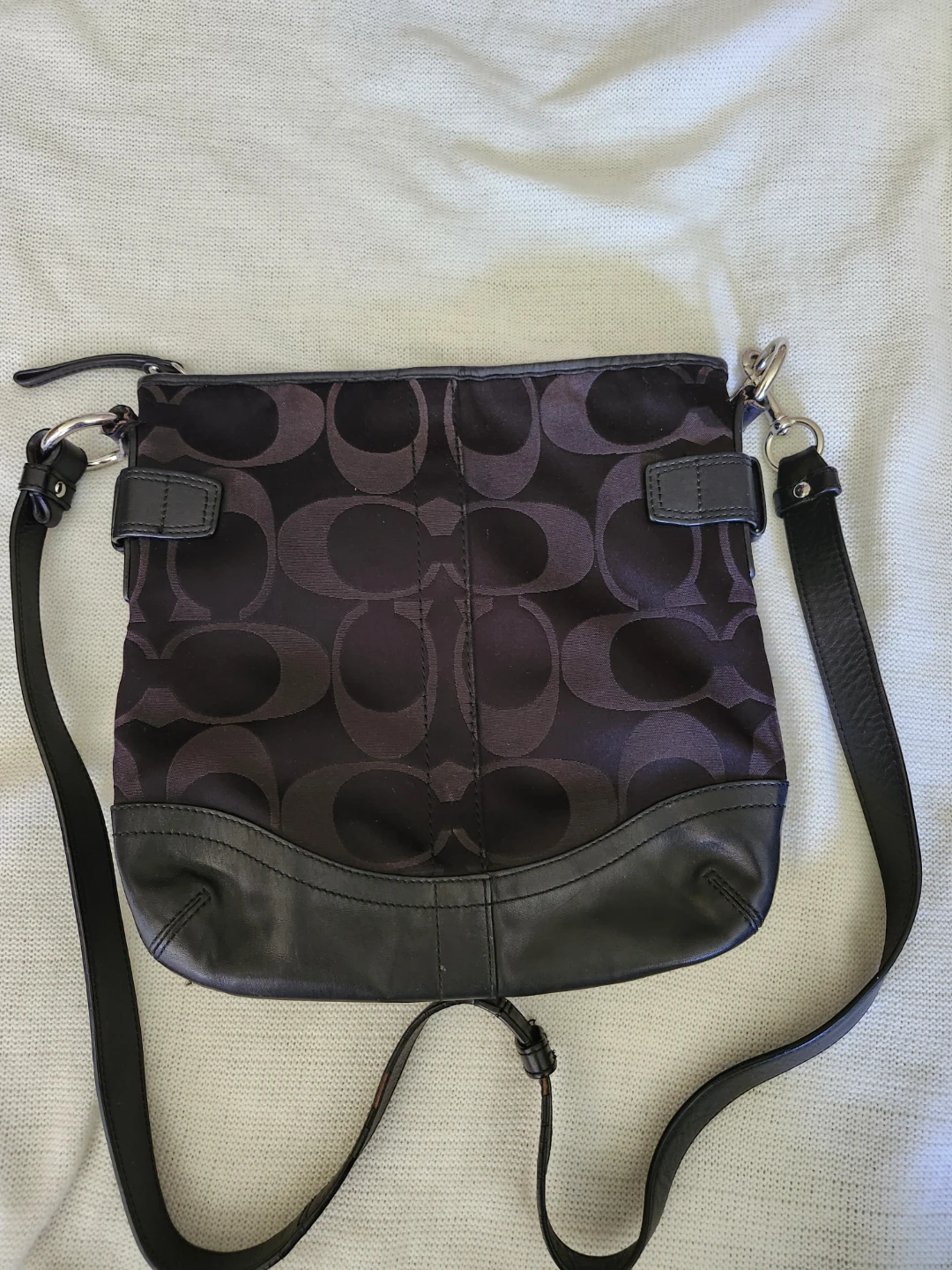 Coach Signature Jacquard Crossbody Bag - photo 2
