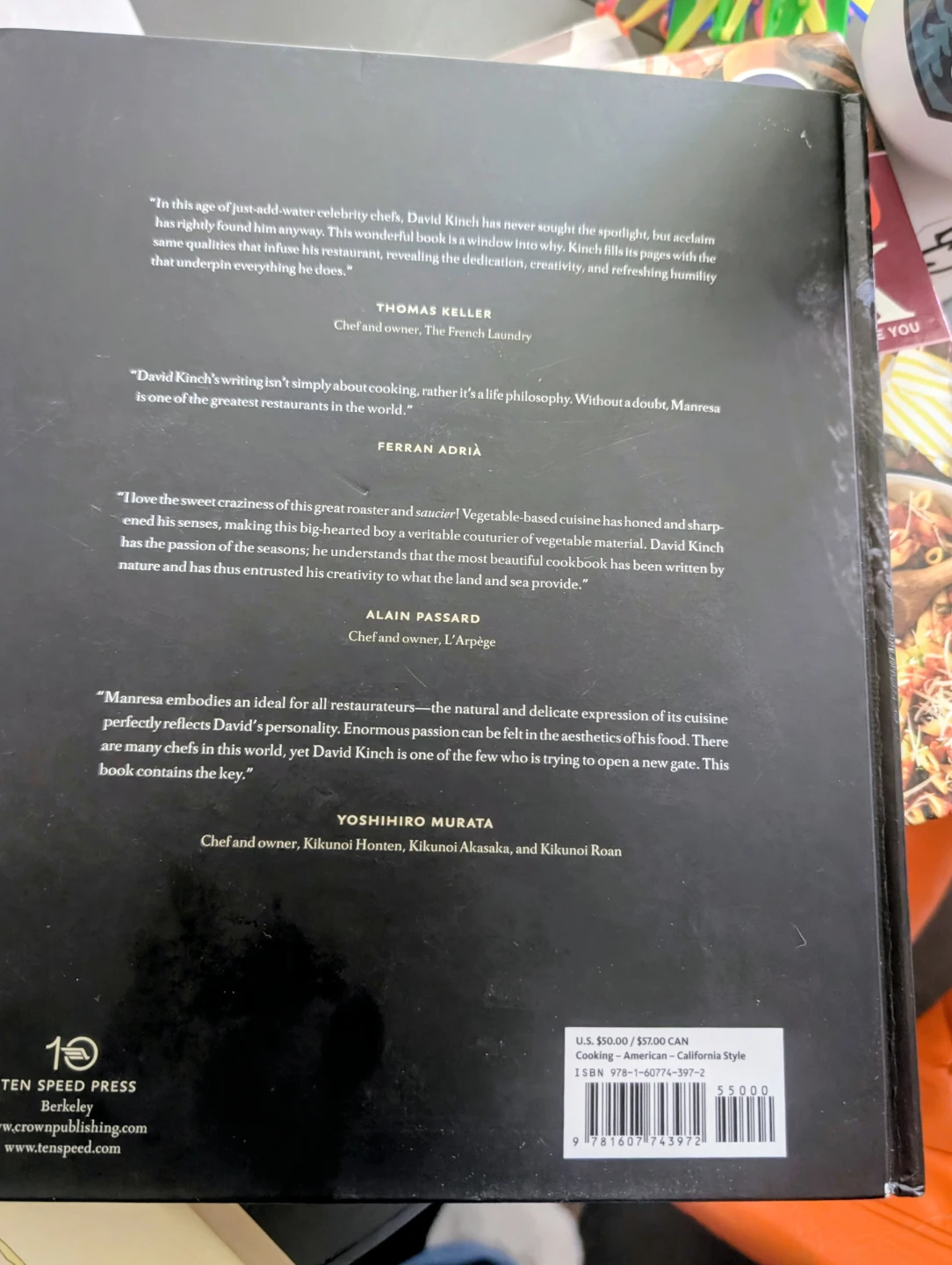Manresa: An Edible Reflection Cookbook by David Kinch - photo 3