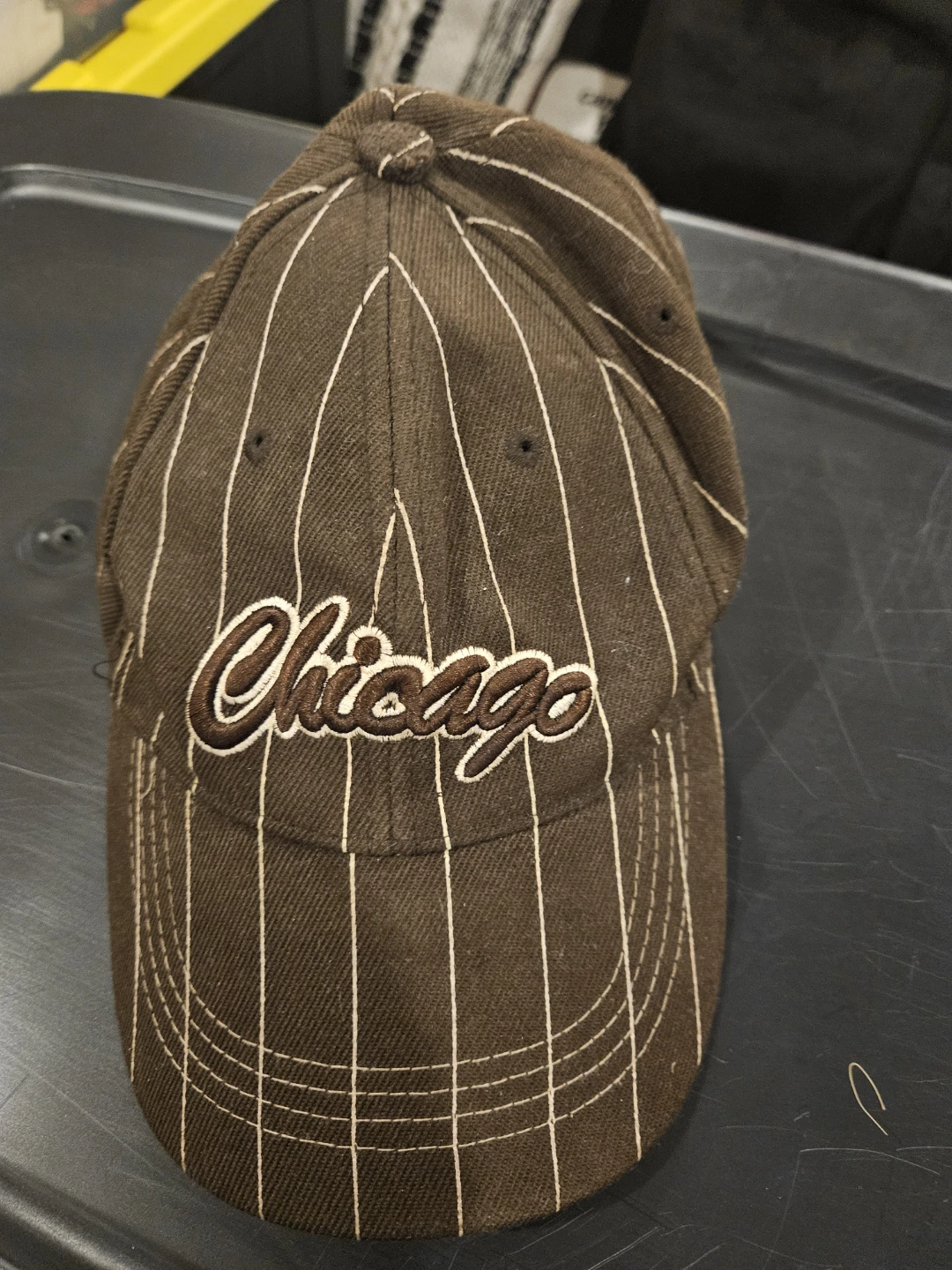 Chicago Windy City Pinstripe Baseball Cap