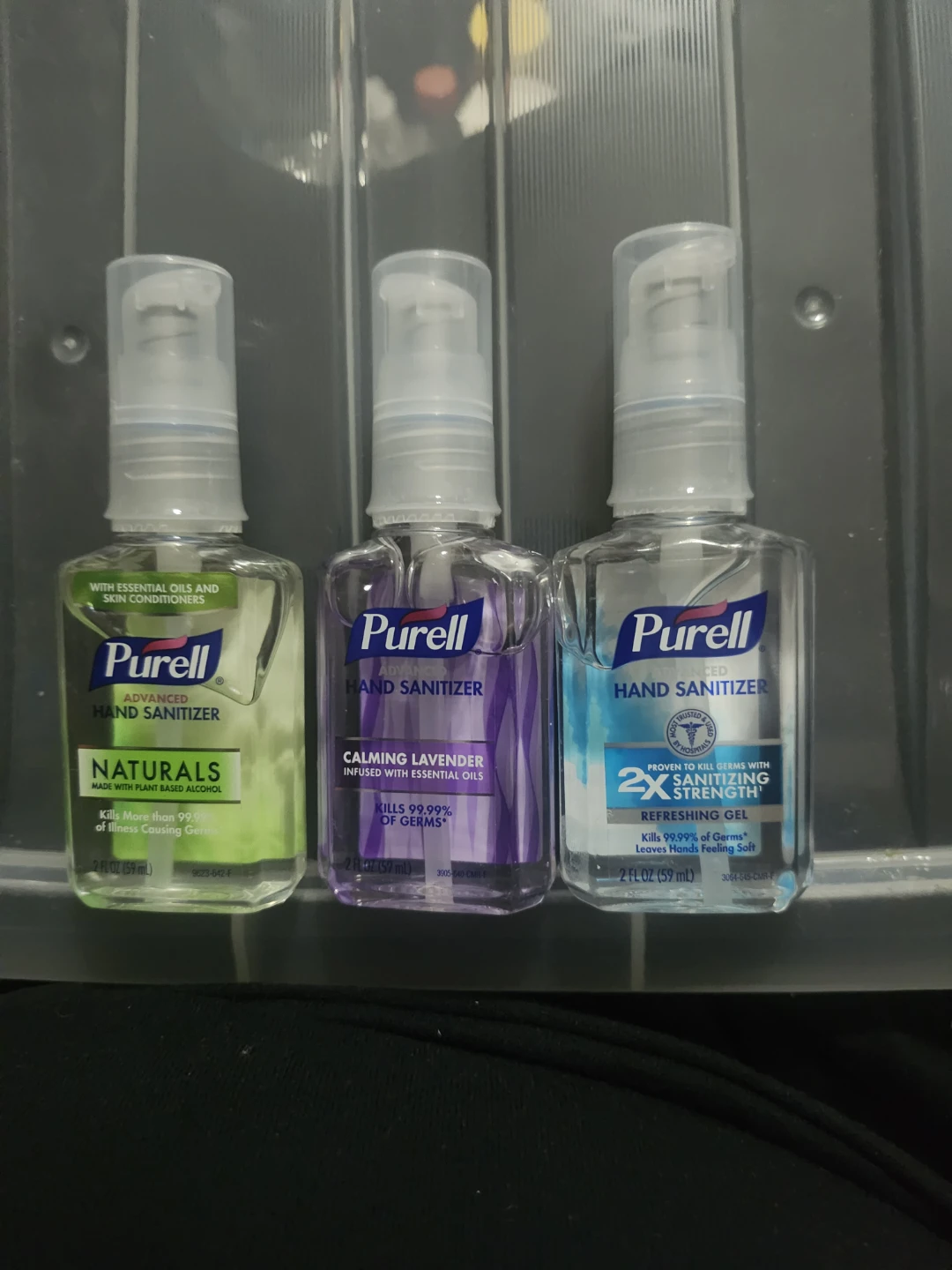 Purell Hand Sanitizer - Naturals, Calming Lavender,