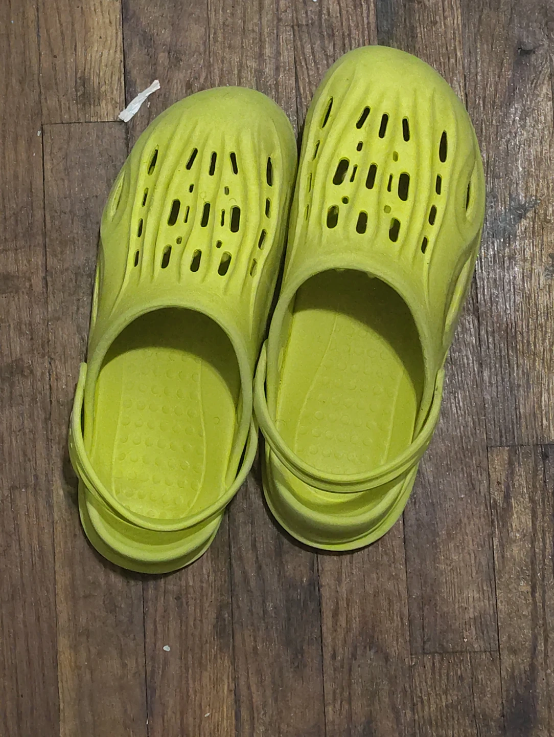 Lime Green Crocs