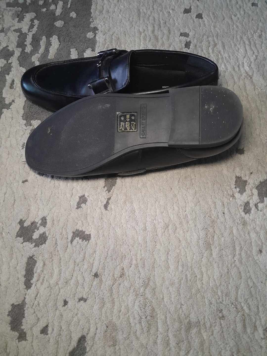 Call It Spring Black Faux Leather Loafers - photo 2