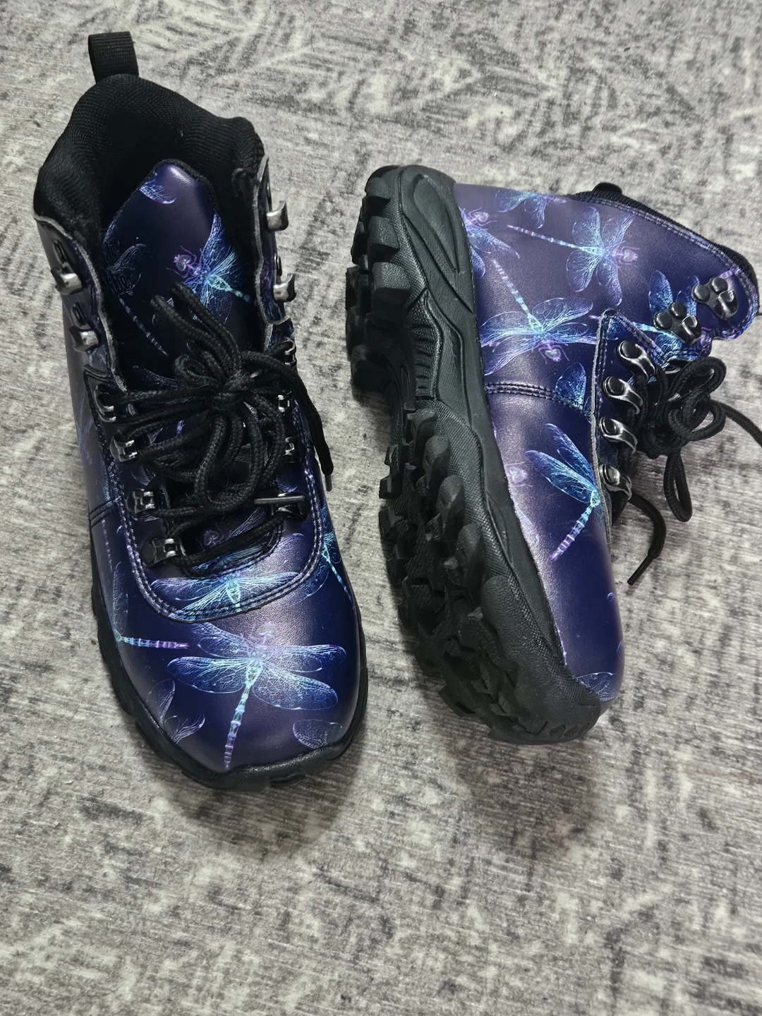 YesWeVibe Dragonfly Print Hiking Boots - photo 2