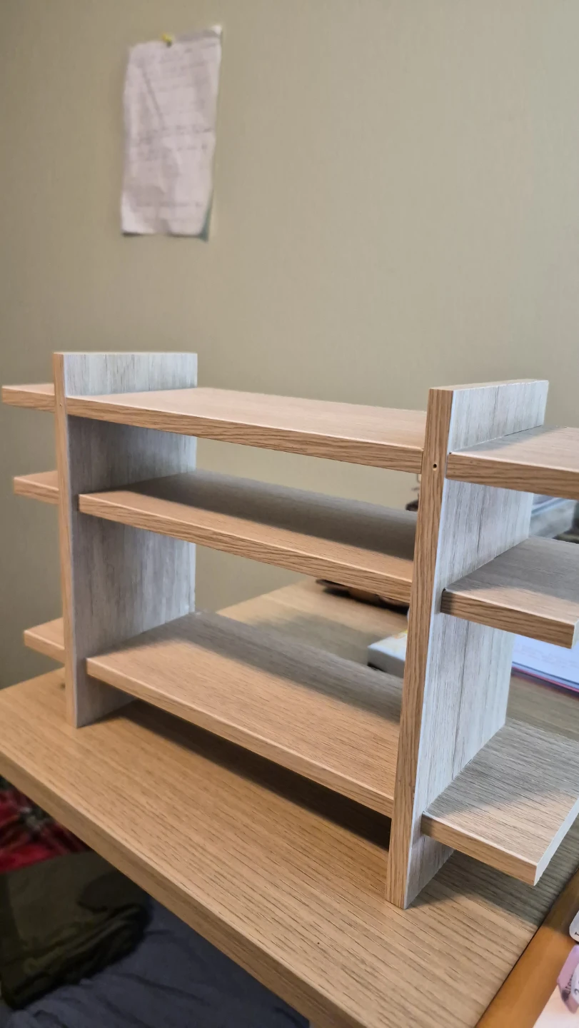 Wood Desktop Shelf Organizer