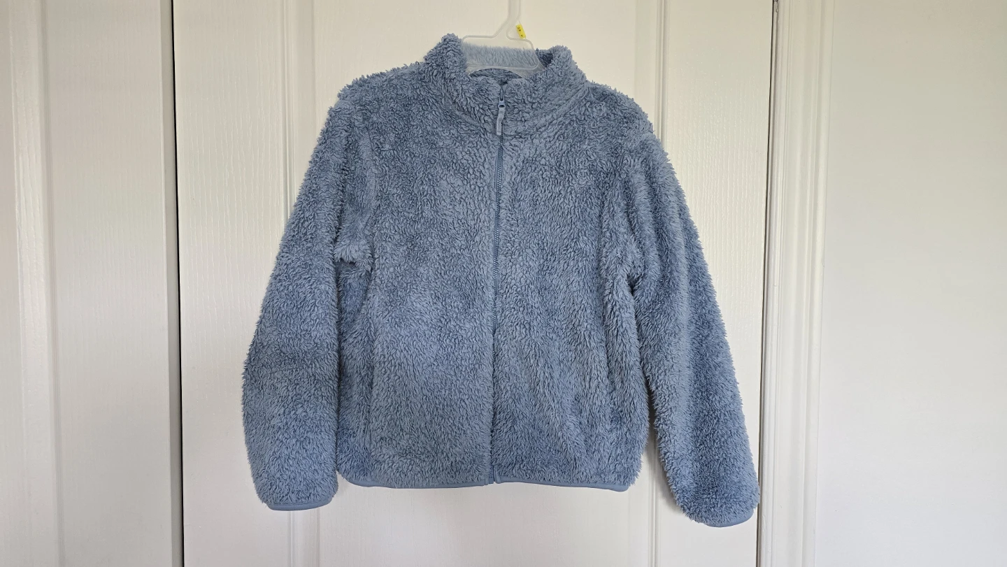 Uniqlo Kids Fleece Jacket Size 9-10 Blue