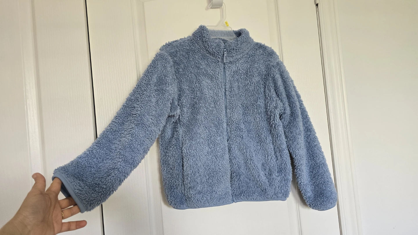 Uniqlo Kids Fleece Jacket Size 9-10 Blue - photo 2
