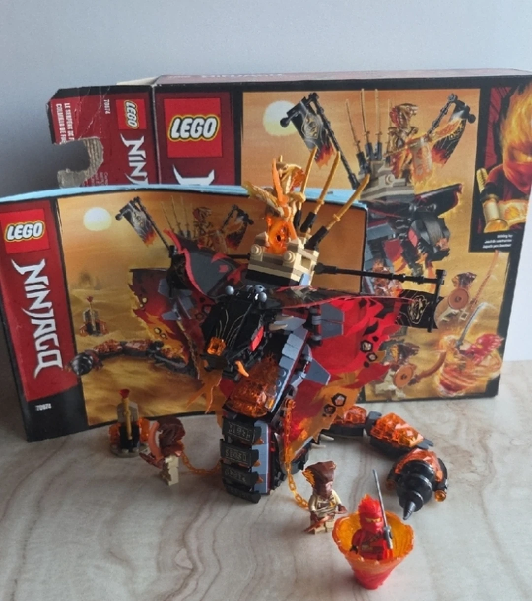 Lego Ninjago 70674 Fire Fang Complete