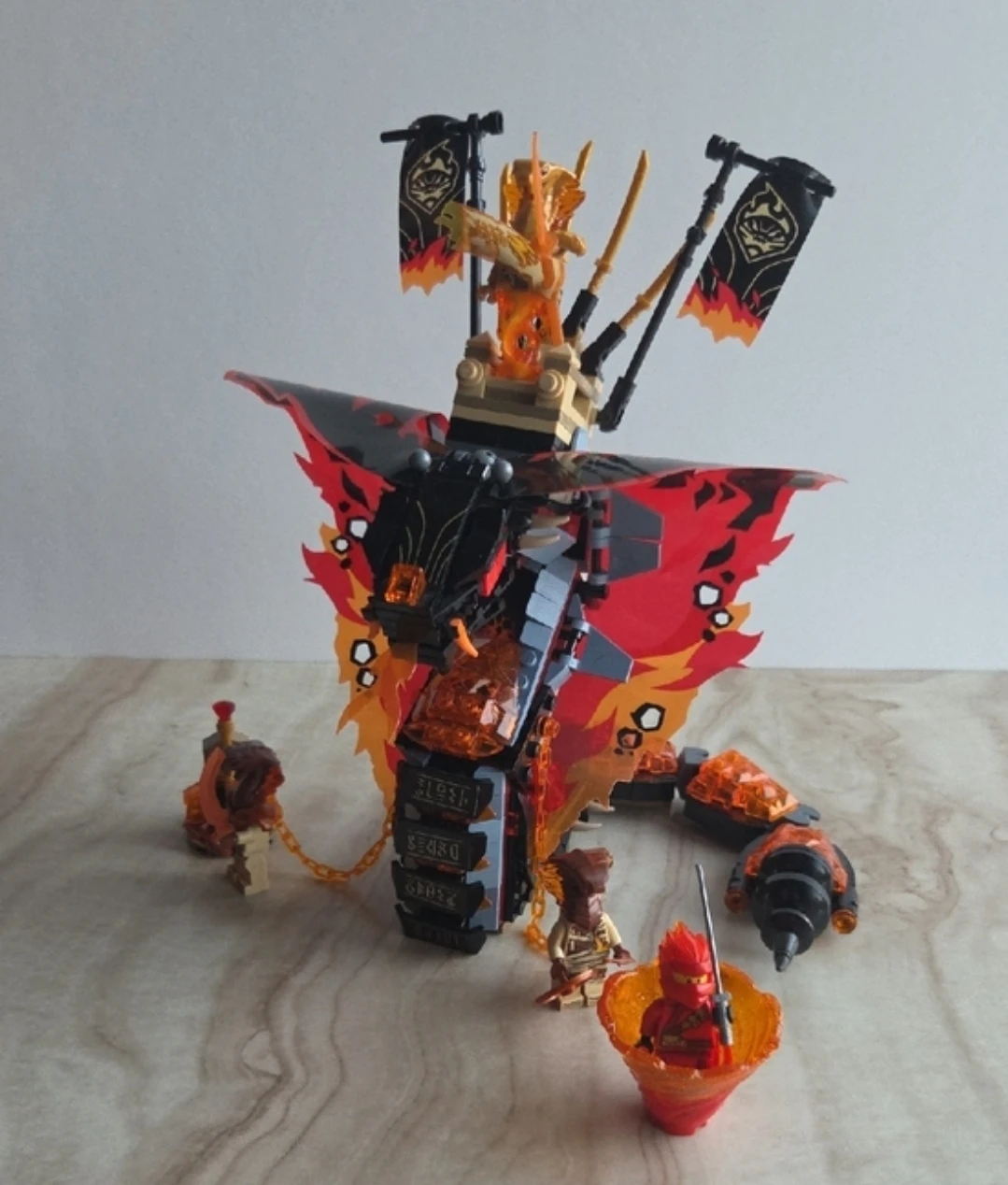 Lego Ninjago 70674 Fire Fang Complete - photo 2