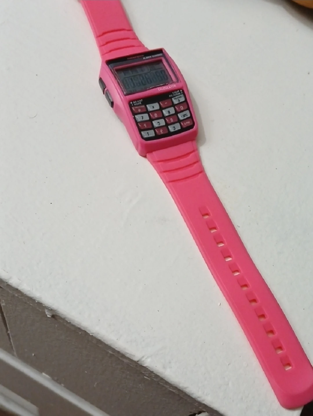 Pink Calculator Watch - photo 2