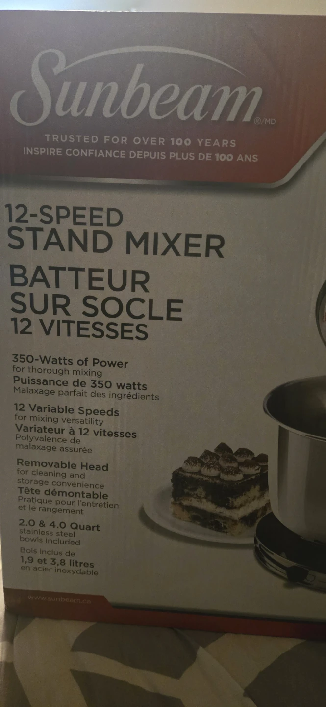 Sunbeam Mixmaster 12-Speed Stand Mixer - photo 3