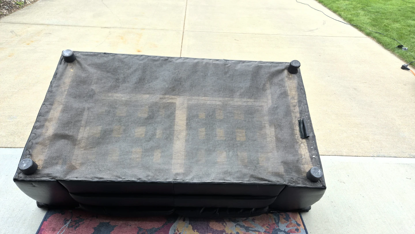 Black Leather Loveseat - photo 5
