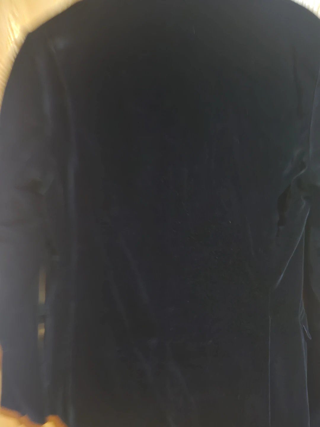 Zara Man Black Velvet Blazer - photo 4
