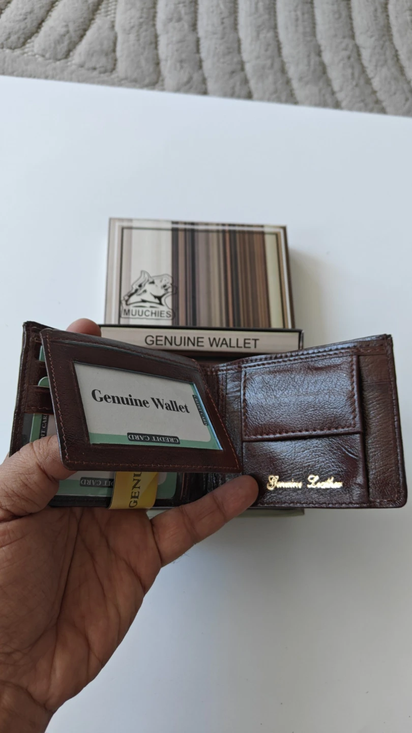 Moochies Genuine Leather Bifold Wallet - photo 4