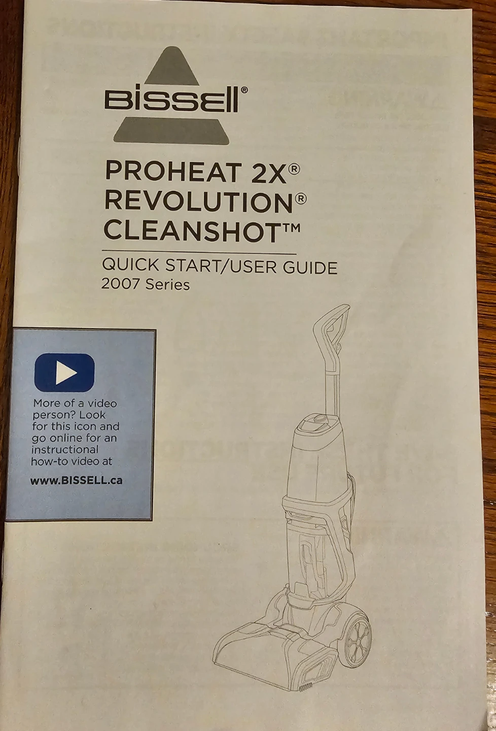 Bissell ProHeat 2X Revolution CleanShot Carpet Cleaner - photo 3