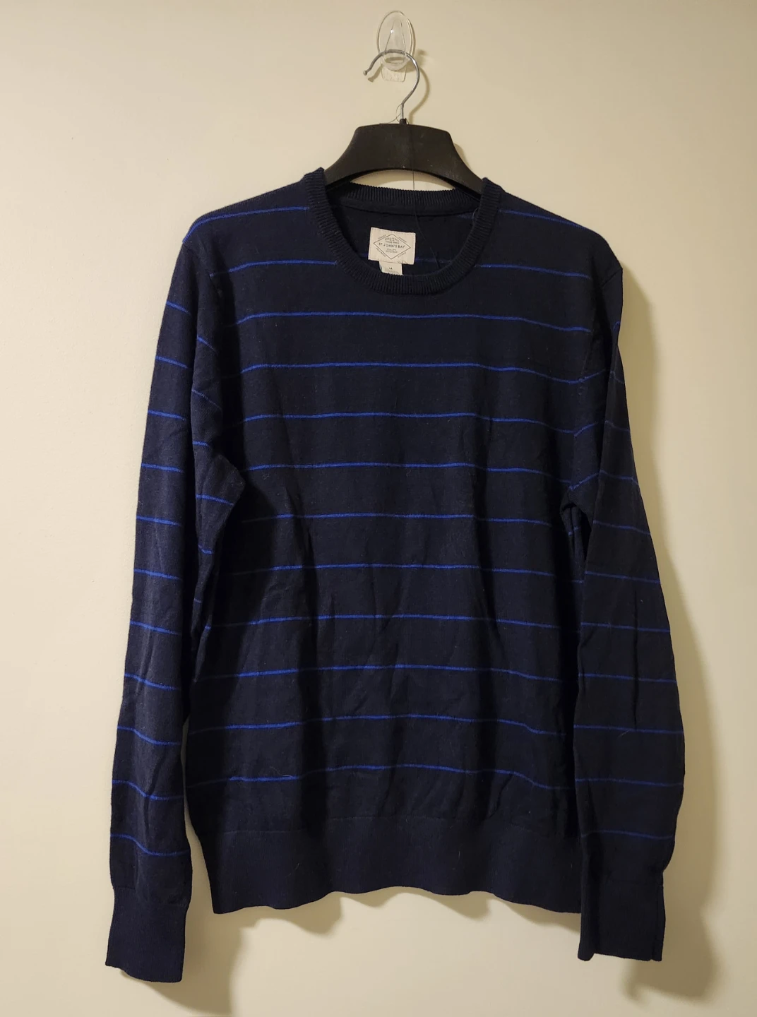 St. John's Bay Men's Striped Sweater Size M
