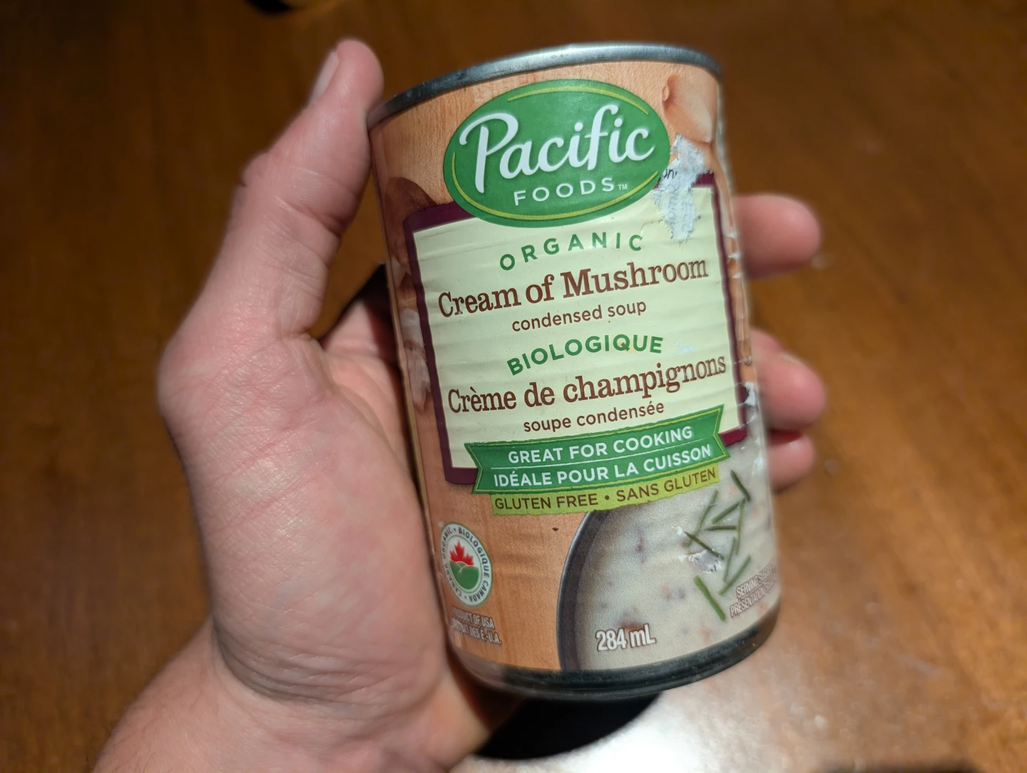 Pacific Foods Organic Cream of Mushroom Condensed Soup - 284mL