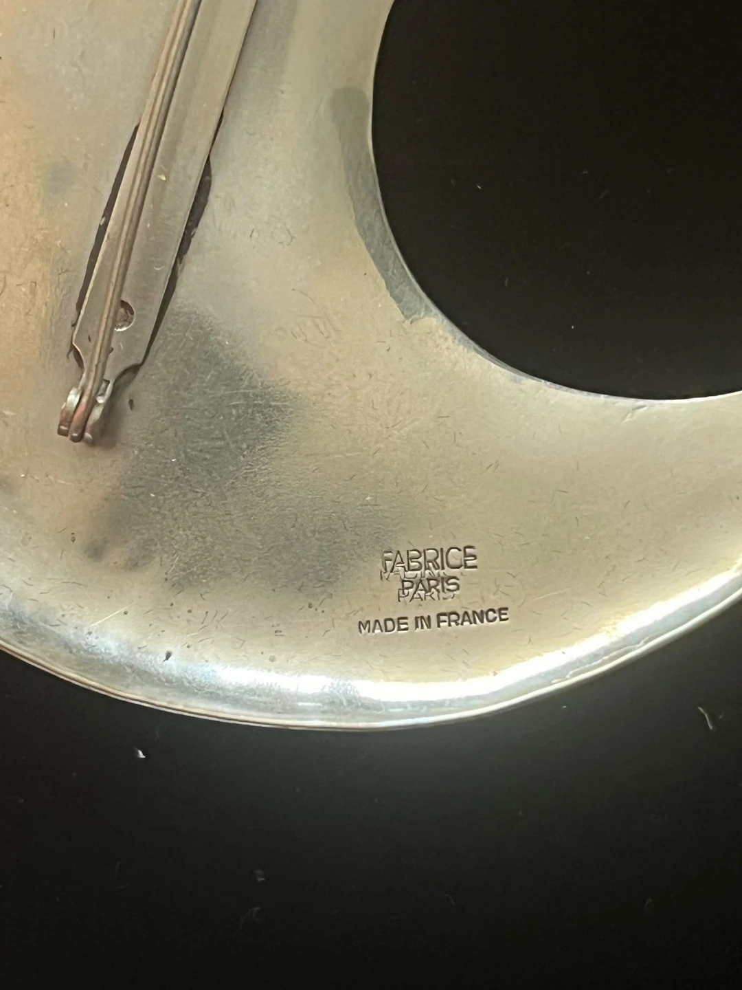 Fabrice Paris Silver-Tone Brooch - photo 3