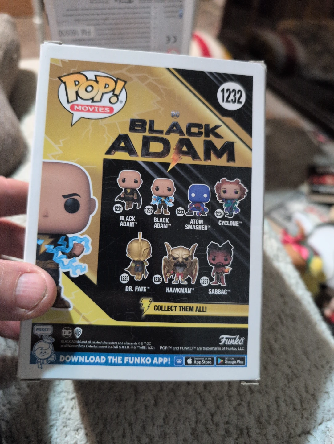 Funko Pop! Movies Black Adam Vinyl Figure #1232 - photo 2