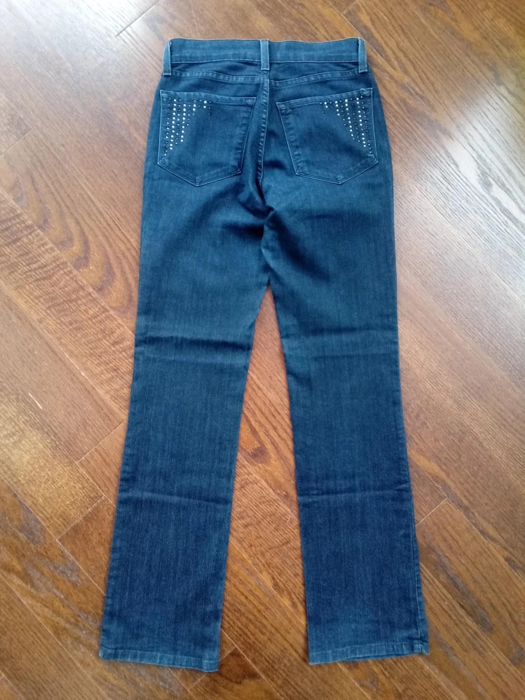NYDJ Jeans Women's Size 8 Bootcut Embellished Dark Wash - photo 2