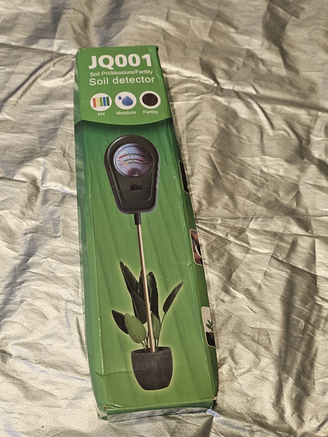 JQ001 Soil pH/Moisture/Fertility Detector