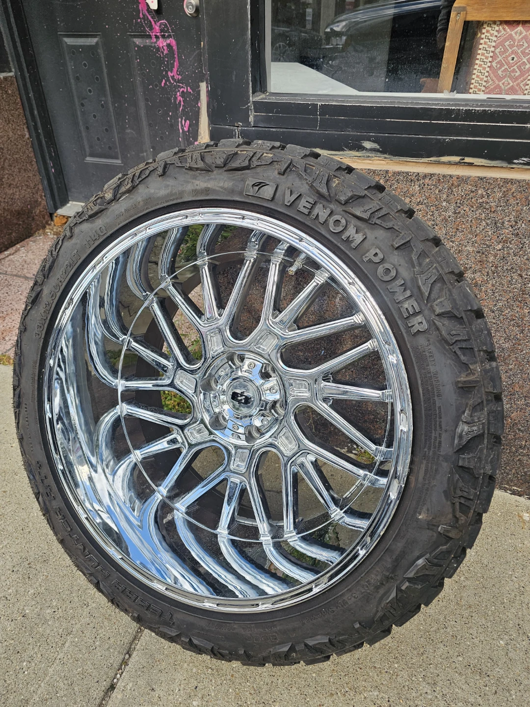 New 22x12 vision rims wheels 6x139.7 - photo 2