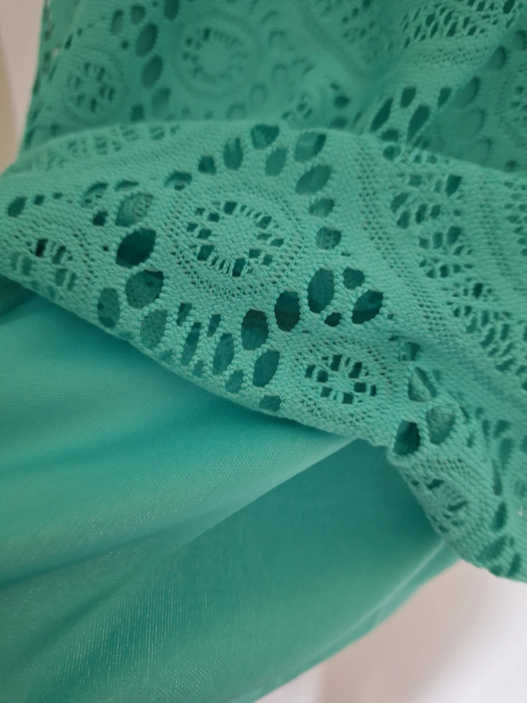 Turquoise Lace Dress - photo 4