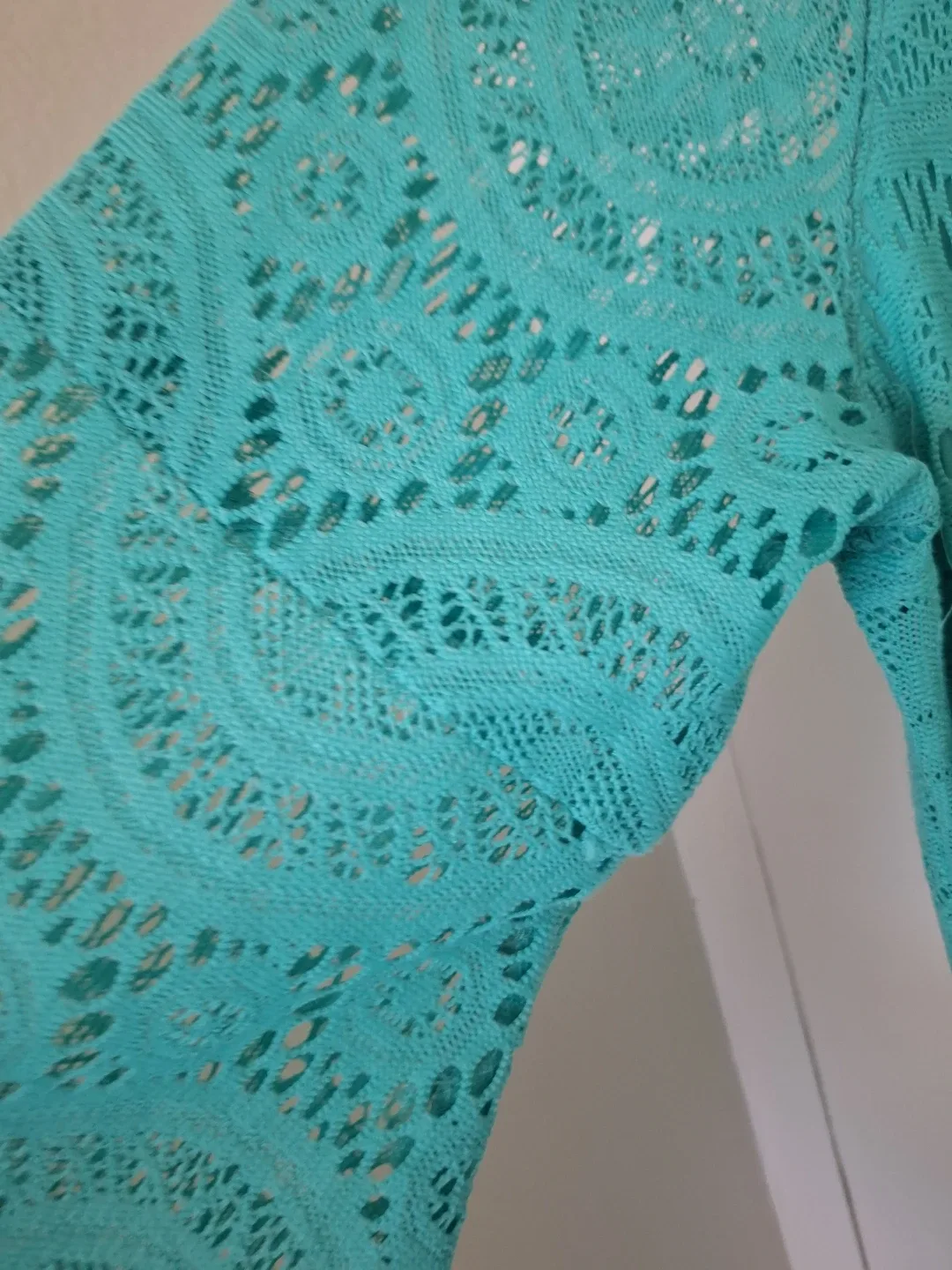 Turquoise Lace Dress - photo 5