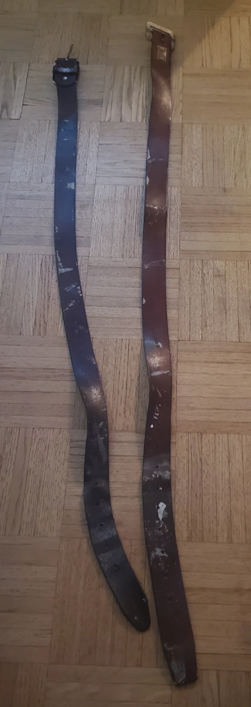 Vintage Leather Belts (2)