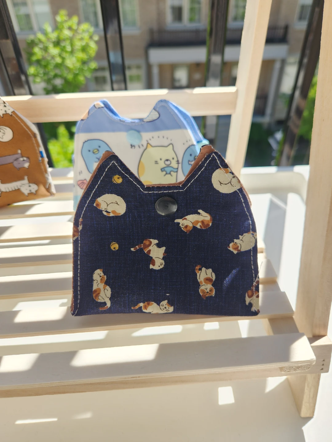 Cute Cat Print Drawstring Pouch - photo 5