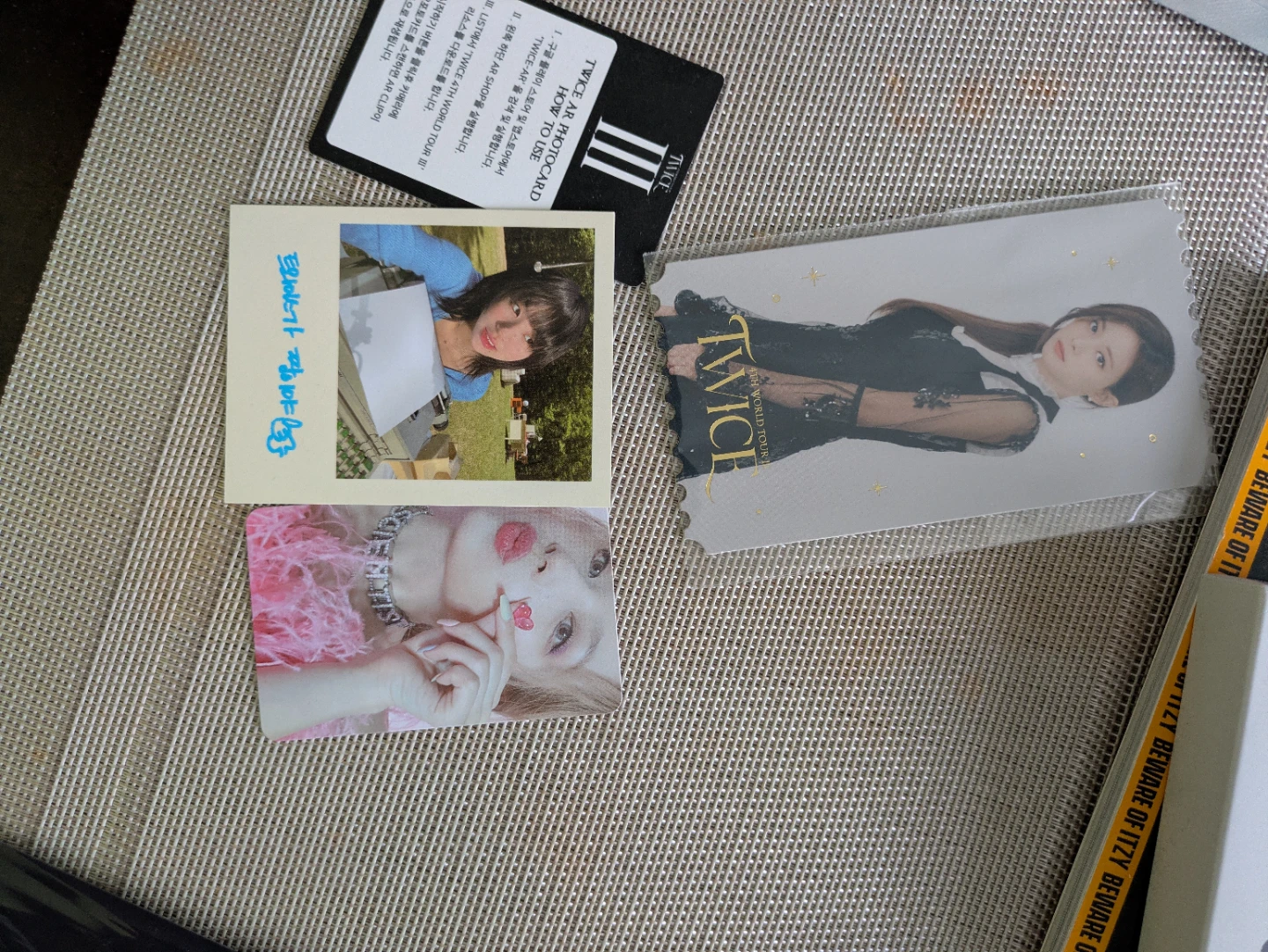 TWICE "BETWEEN 1&2" Album Photocards and Sleeve - photo 3