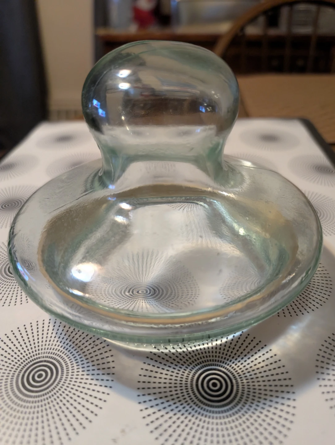 SVE ITALIAN GLASS BALLOON SHAPE APOTHECARY JAR - photo 3