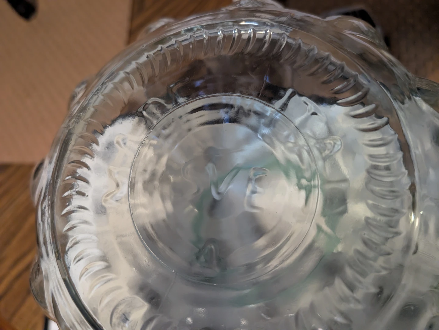 SVE ITALIAN GLASS BALLOON SHAPE APOTHECARY JAR - photo 4