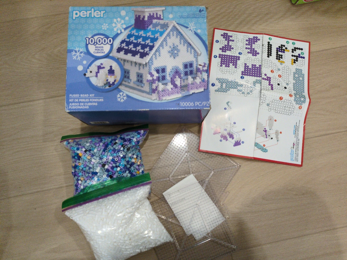Perler 10,000 Beads Fused Bead Kit